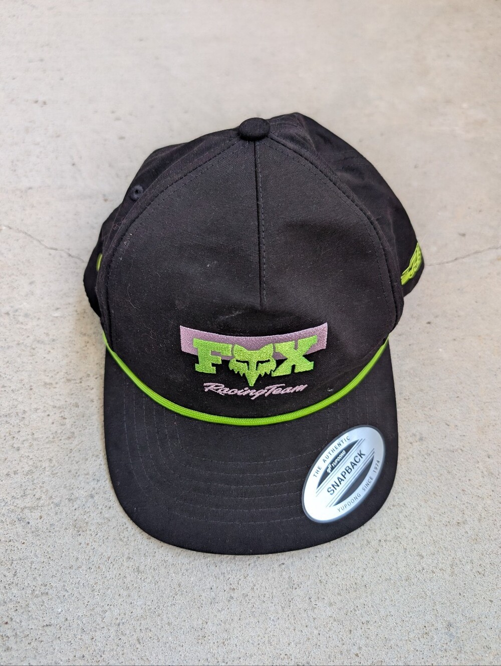 Fox Racing Team Snapback Hat - Picture 2 of 4